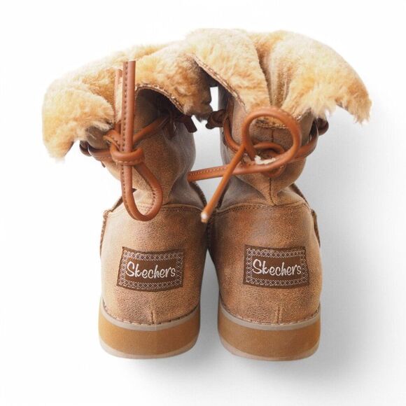 Skechers Keepsakes 2.0 Pull-on Winter Boots Chestnut Brown 44932 Women's 10 - Picture 5 of 11